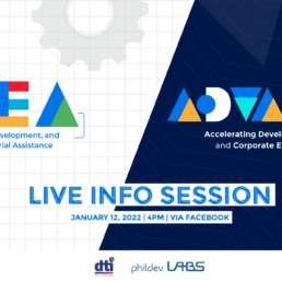 IDEA/ADVANCE Live Info Session